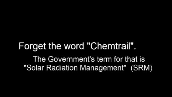 This is taken from the video. This is a DISINFORMATION call. We should not budge. We should call chemtrails as chemtrails. Do not forget the word Chemtrails.