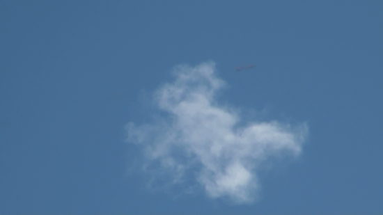 Military Jet Ejecting Chemical Explosive Devices Over Populated Area June 20, 2012 at 10:08am