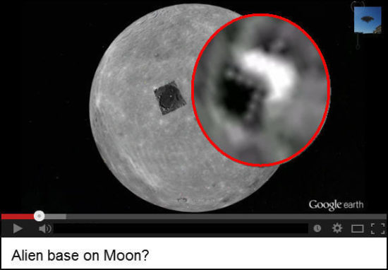 Alien Base on Moon? Alien Craft the size of a large US City?