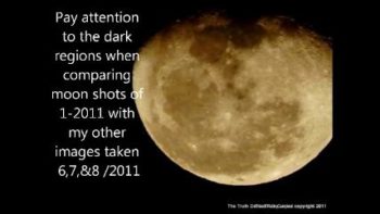 2011 Moon photo, orbital Tilt credit: The Truth Denied Tabloid