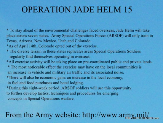 JADE HELM MANIFESTO- According to the US ARMYto the US ARMY